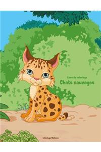 Livre de coloriage Chats sauvages 1