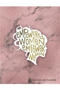 Empowered Women Empower Women Mid 2018-2019 Planner