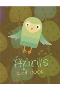 April's Owl Book