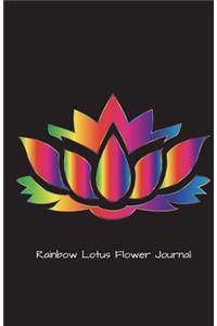 Rainbow Lotus Flower Journal