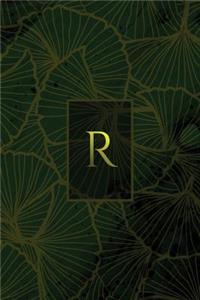 Monogram R Notebook