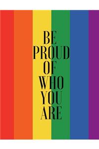 Pride Rainbow Journal Notebook