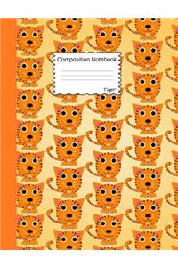 Tiger Composition Notebook