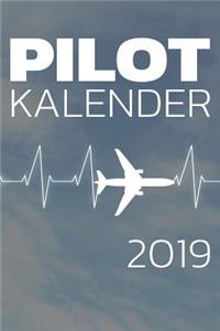 Pilot Kalender 2019: Piloten Kalender 2019 Planer Mit Verschiedenen to Do Listen, Agenda, Organizer, Kontakten