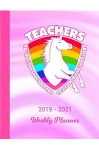 2019 - 2021 Weekly Planner