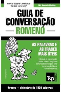 Guia de Conversação Português-Romeno e dicionário conciso 1500 palavras