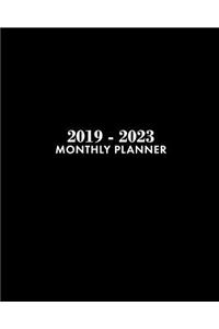 2019-2023 Monthly Planner