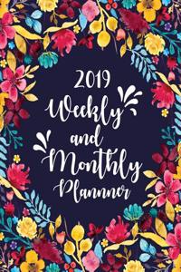 2019 Planner Weekly and Monthly