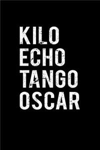 Kilo Echo Tango Oscar