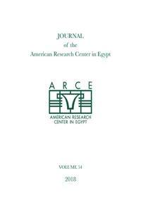 Journal of the American Research Center in Egypt, Volume 54 (2018)