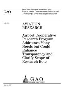 Aviation research
