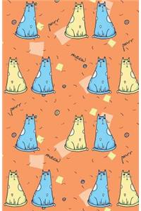 Journal Notebook For Cat Lovers Purr Meow