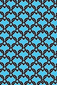 Journal Notebook Chained Hearts Pattern 11