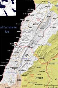 Modern Day Color Map of Lebanon Journal