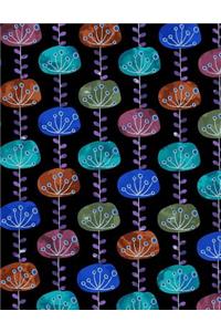 My Big Fat Journal Notebook Abstract Sketchy Trees Pattern 5