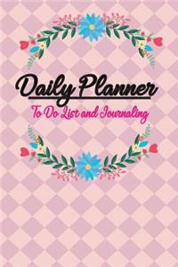 Daily Planner To Do List and Journaling