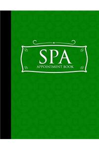 Spa Appointment Book