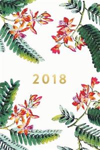 2018 Monthly & Weekly Planner