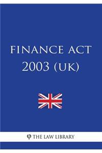 Finance Act 2003 (UK)