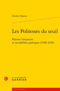 Les Politesses Du Seuil
