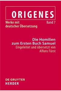 Die Homilien Zum Ersten Buch Samuel