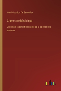 Grammaire héraldique