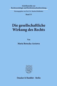 Die Gesellschaftliche Wirkung Des Rechts