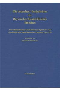 Die Deutschen Handschriften Der Bayerischen Staatsbibliothek Munchen