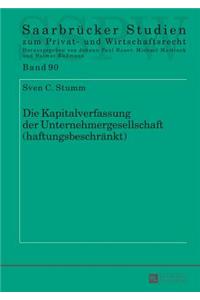Die Kapitalverfassung der Unternehmergesellschaft (haftungsbeschraenkt)