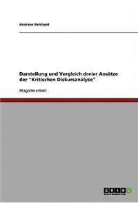 Darstellung und Vergleich dreier Ansätze der 