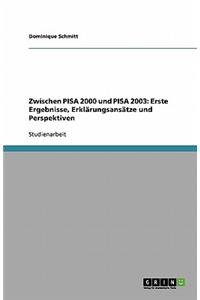 Zwischen PISA 2000 und PISA 2003