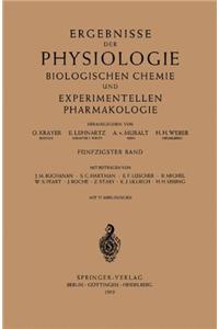 Ergebnisse Der Physiologie Biologischen Chemie Und Experimentellen Pharmakologie