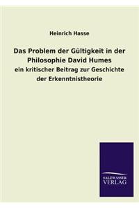 Problem der Gültigkeit in der Philosophie David Humes