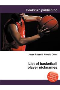 List of Basketball Player Nicknames