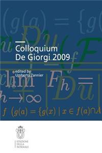 Colloquium de Giorgi 2009