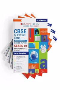 Oswaal Cbse English, Science, Social Science & Math Standard Class 10 Question Bank