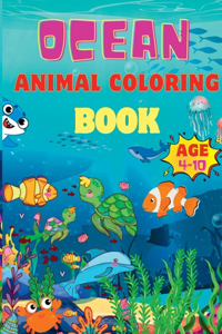 Ocean Animal Coloring Book