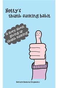 Hetty's thumb sucking habit