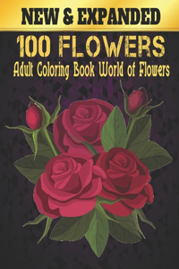 Flowers: Flowers Coloring Book