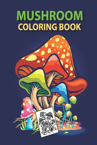 Mushroom Coloring Book