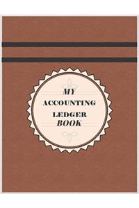 My accounting ledger book