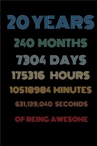20 years of being awesome
