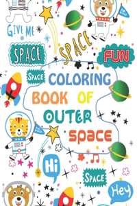 Coloring Book of Outer Space