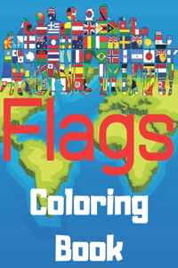 Flags Coloring Book