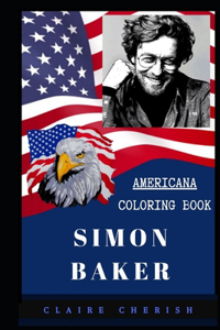 Simon Baker Americana Coloring Book