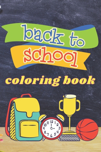 back to school coloring book
