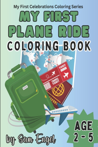 My First Plane Ride Coloring Book