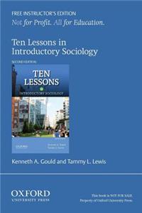 Ten Lessons in Introductory Sociology Ie