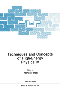 Techniques and Concepts of High-Energy Physics IV