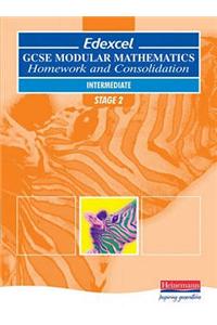 EDEXCEL GCSE Modular Maths Intermediate Stage 2 Homework and Consolidation